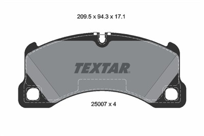 TEXTAR 2500701 Číslo výrobce: 25007. EAN: 4019722401992.