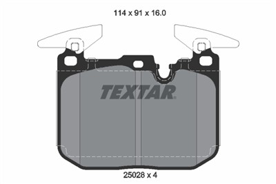 TEXTAR 2502807 Číslo výrobce: 25028. EAN: 4019722490040.