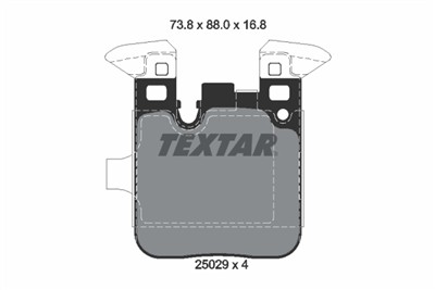 TEXTAR 2502901 Číslo výrobce: 25029. EAN: 4019722465345.