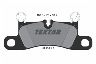 TEXTAR 2514301 Číslo výrobce: 25143. EAN: 4019722487484.
