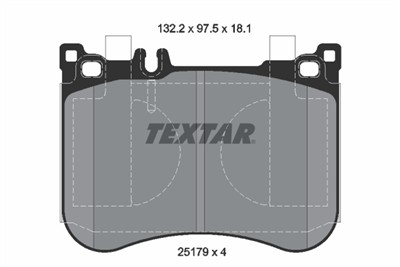 TEXTAR 2517901 Číslo výrobce: 25179. EAN: 4019722445477.