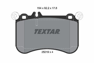 TEXTAR 2521901 Číslo výrobce: 25219. EAN: 4019722443497.