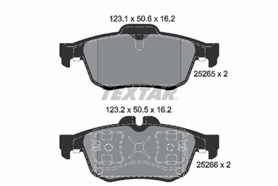 TEXTAR 2526501 Číslo výrobce: 25265. EAN: 4019722431517.