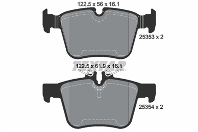 TEXTAR 2535301 Číslo výrobce: 25353. EAN: 4019722471889.