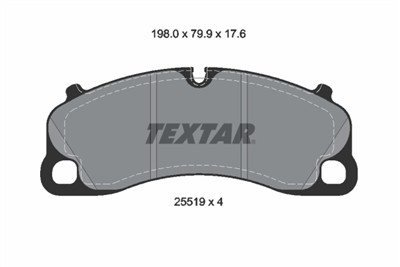 TEXTAR 2551901 Číslo výrobce: 25519. EAN: 4019722542541.