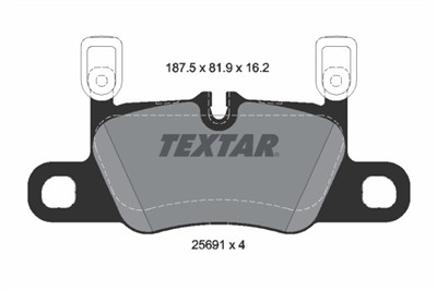 TEXTAR 2569103 Číslo výrobce: 25691. EAN: 4019722582547.