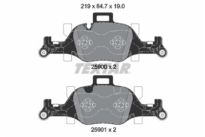 TEXTAR 2590001 Číslo výrobce: 25900. EAN: 4019722484087.