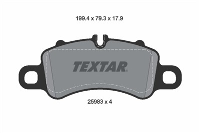 TEXTAR 2598303 Číslo výrobce: 25983. EAN: 4019722548802.