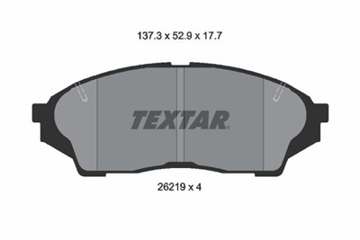 TEXTAR 2621901 Číslo výrobce: 26219. EAN: 4019722545238.