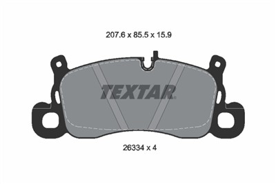 TEXTAR 2633401 Číslo výrobce: 26334. EAN: 4019722610967.