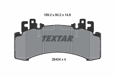 TEXTAR 2640401 Číslo výrobce: 26404. EAN: 4019722576492.