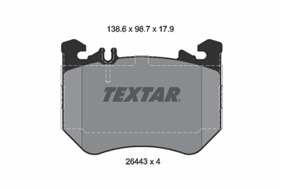 TEXTAR 2644303 Číslo výrobce: 26443. EAN: 4019722608643.