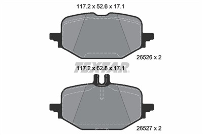 TEXTAR 2652601 Číslo výrobce: 26526. EAN: 4019722573965.