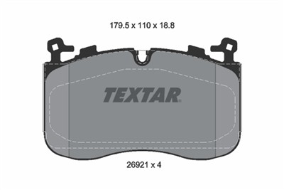 TEXTAR 2692101 Číslo výrobce: 26921. EAN: 4019722608650.