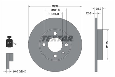 TEXTAR 92010603 EAN: 4019722308758.