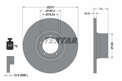 TEXTAR 92014900 EAN: 4019722108303.