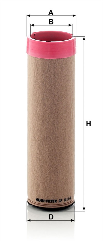 MANN-FILTER CF 1111/2 EAN: 4011558016432.