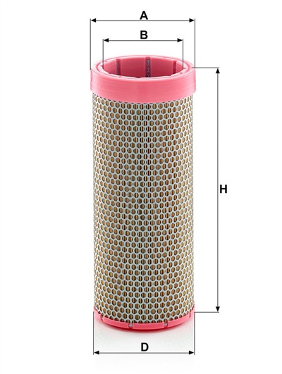 MANN-FILTER CF 17 007 EAN: 4011558062309.