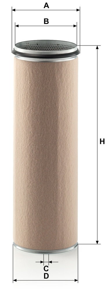 MANN-FILTER CF 2100 EAN: 4011558232009.