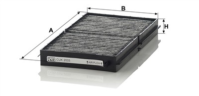 MANN-FILTER CUK 2033-2 EAN: 4011558549008.
