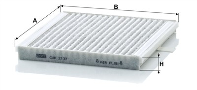 MANN-FILTER CUK 2137 EAN: 4011558407704.
