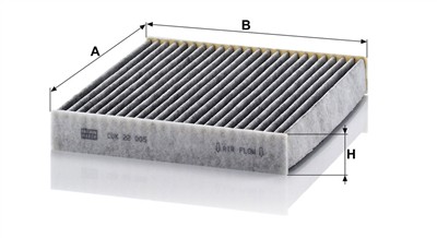 MANN-FILTER CUK 22 005 EAN: 4011558013240.