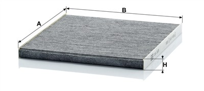 MANN-FILTER CUK 2435 EAN: 4011558003173.