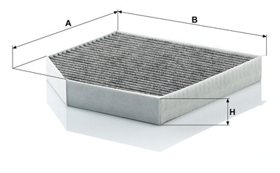 MANN-FILTER CUK 2641 EAN: 4011558010591.