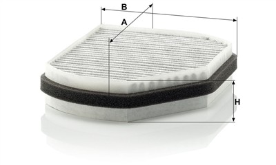 MANN-FILTER CUK 2897 EAN: 4011558402402.