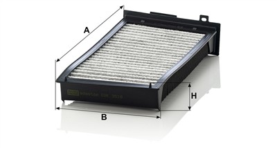MANN-FILTER CUK 3518 EAN: 4011558409203.