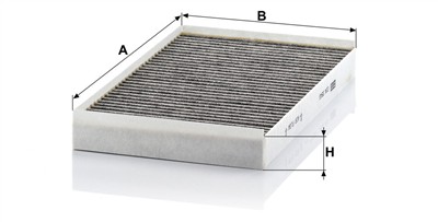 MANN-FILTER CUK 3540 EAN: 4011558408206.