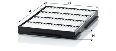 MANN-FILTER CU 1526 EAN: 4011558001308.