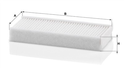 MANN-FILTER CU 16 003-2 EAN: 4011558814878.