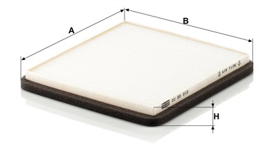 MANN-FILTER CU 20 010 EAN: 4011558020248.