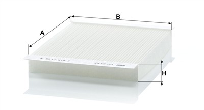 MANN-FILTER CU 2143 EAN: 4011558311605.