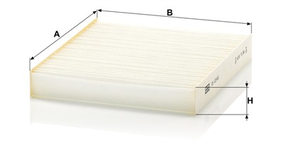 MANN-FILTER CU 2145 EAN: 4011558381707.