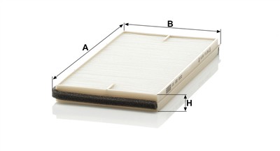 MANN-FILTER CU 22 002-2 EAN: 4011558542405.