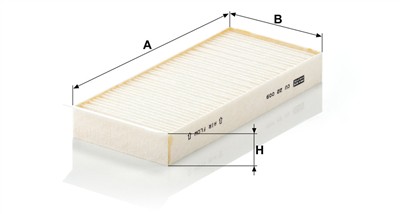 MANN-FILTER CU 22 009-2 EAN: 4011558020699.