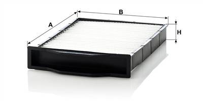 MANN-FILTER CU 2316 EAN: 4011558312602.