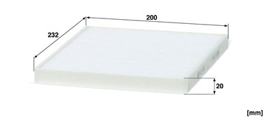 MANN-FILTER CU 2330 EAN: 4011558539405.