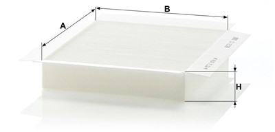 MANN-FILTER CU 2338 EAN: 4011558316105.