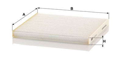 MANN-FILTER CU 23 011 EAN: 4011558021535.