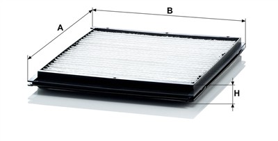 MANN-FILTER CU 2516 EAN: 4011558321505.