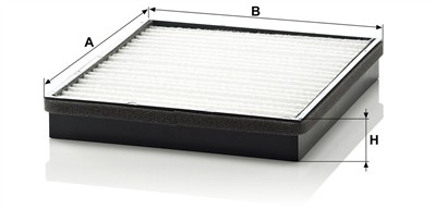 MANN-FILTER CU 2520 EAN: 4011558309305.