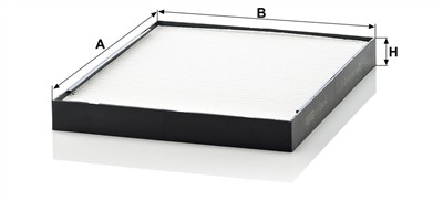 MANN-FILTER CU 2634 EAN: 4011558539702.