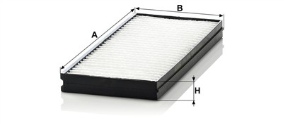 MANN-FILTER CU 26 000-2 EAN: 4011558322106.