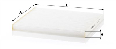 MANN-FILTER CU 26 017 EAN: 4011558042608.