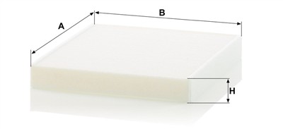 MANN-FILTER CU 26 021 EAN: 4011558089368.