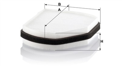 MANN-FILTER CU 2897 EAN: 4011558246006.