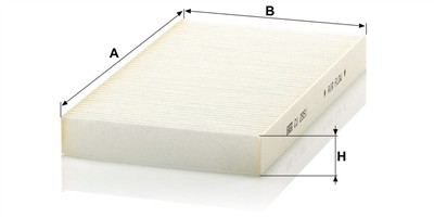 MANN-FILTER CU 2951 EAN: 4011558247706.